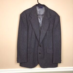 ❌SOLD❌Pendleton Men’s Virgin Wool 2-Button Gray Suit Jacket Blazer
